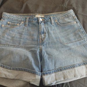 Levi's 545 Shorts Size 12 Blue Jean